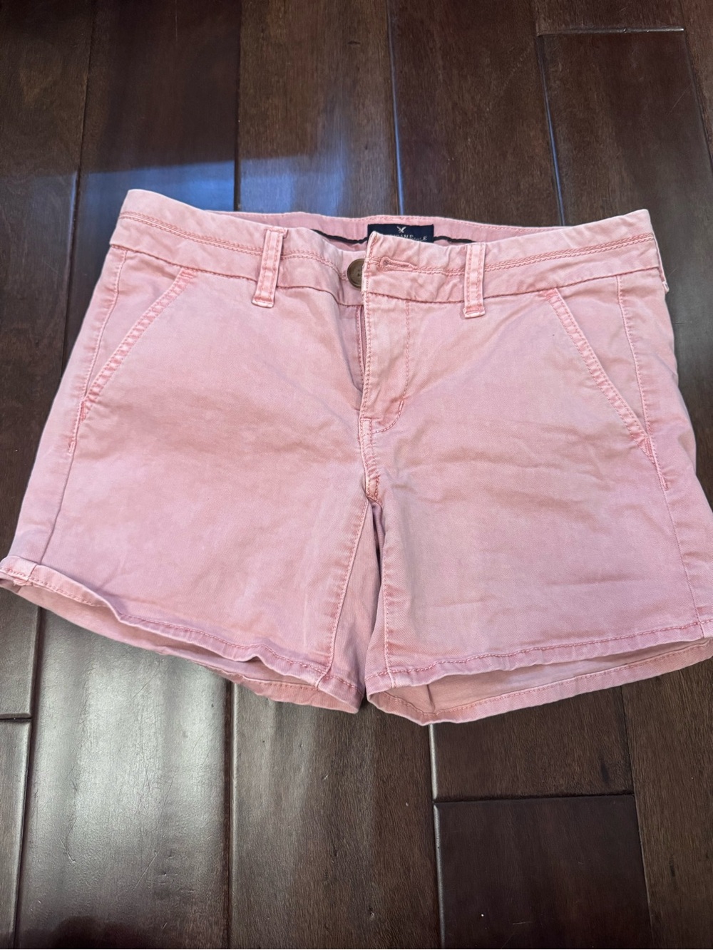 American Eagle Outfitters Pink Bermuda Shorts
